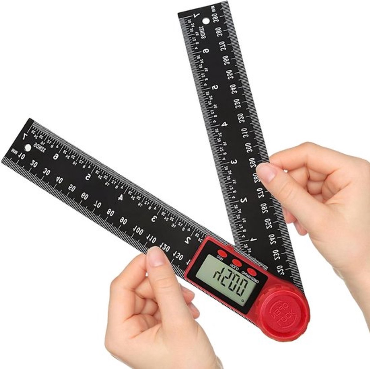 Digitale gradenboog - 360° rotatie - meetinstrument - hoekmeter