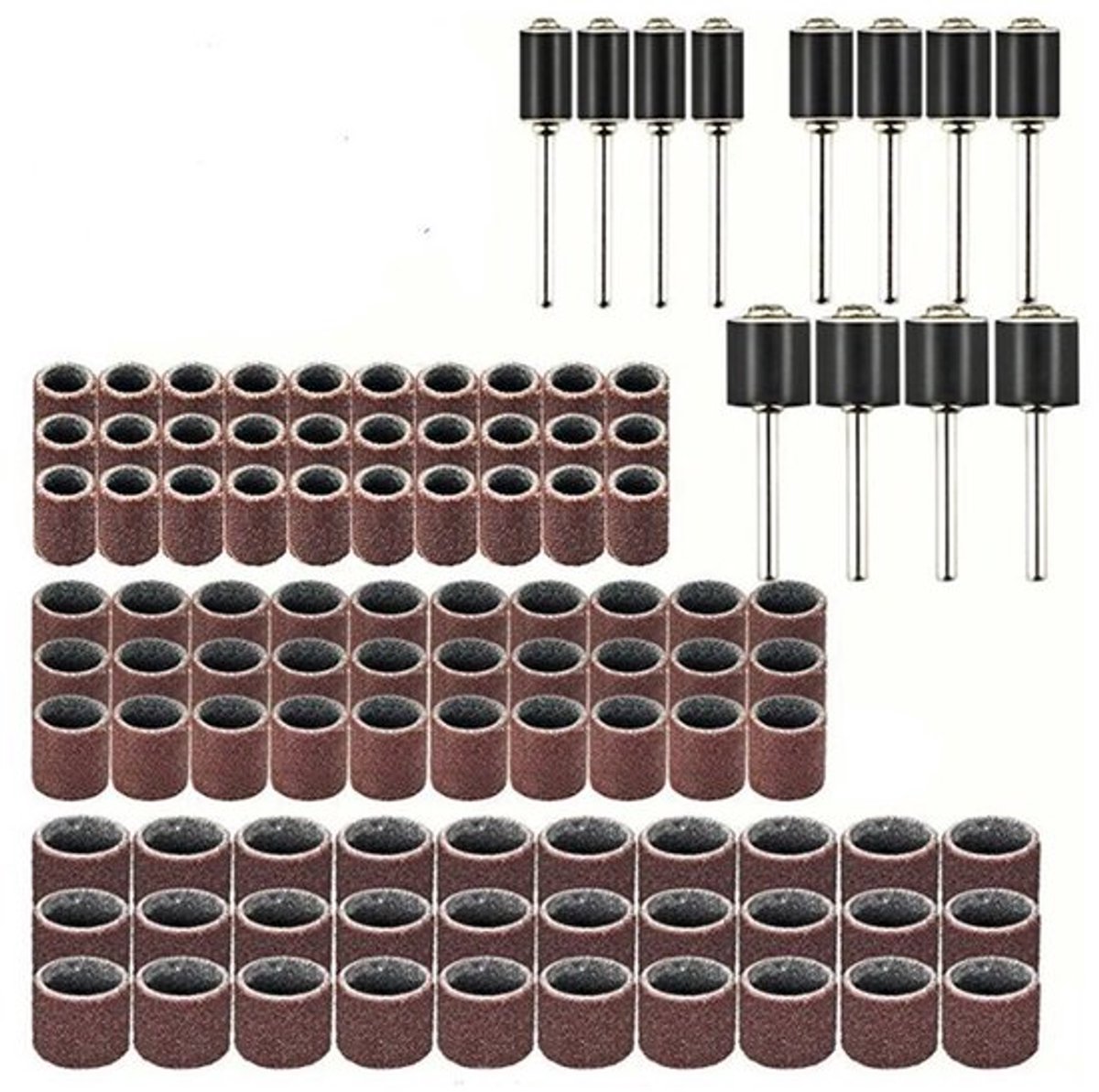 Schuurband 102 Stuks - Schuurbandmachine - Polijsten - Slijpen - Snijden - Boren - Compacte Vorm - Schuuraccessoires