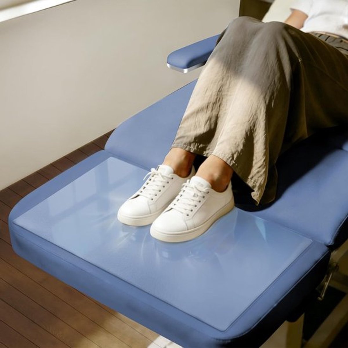 Therapiebank en massagetafel PVC mat voor optimale bescherming en comfort tijdens behandelingen