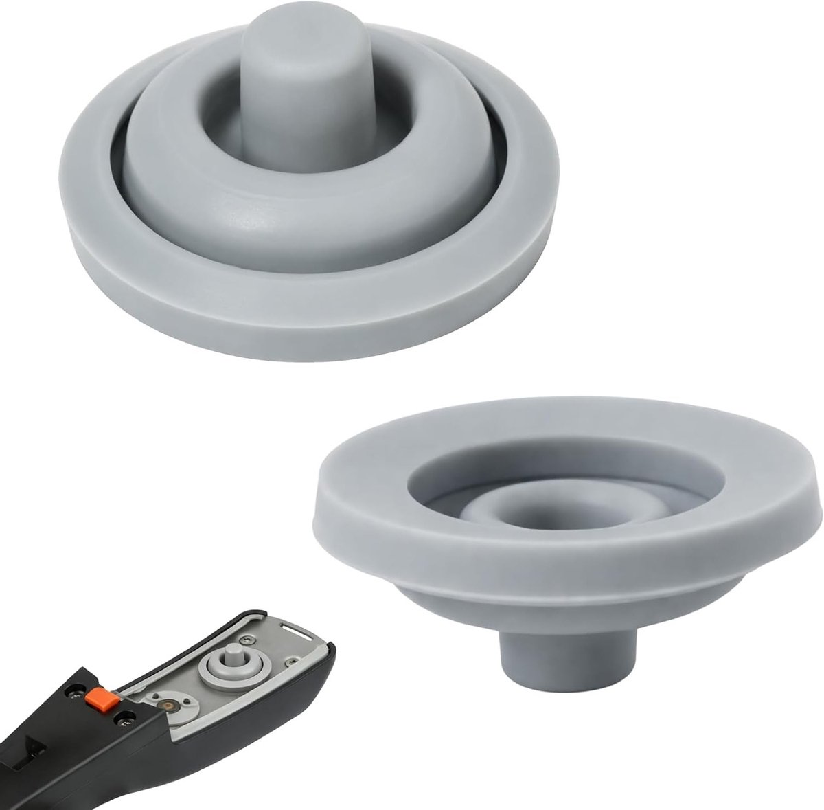 Snelkookpan afdichting siliconen, vervangende afdichtring voor Perfect & Perfect Plus, kooksignaal en ventielafdichting, Ø 18cm 22cm, geschikt voor diverse modellen