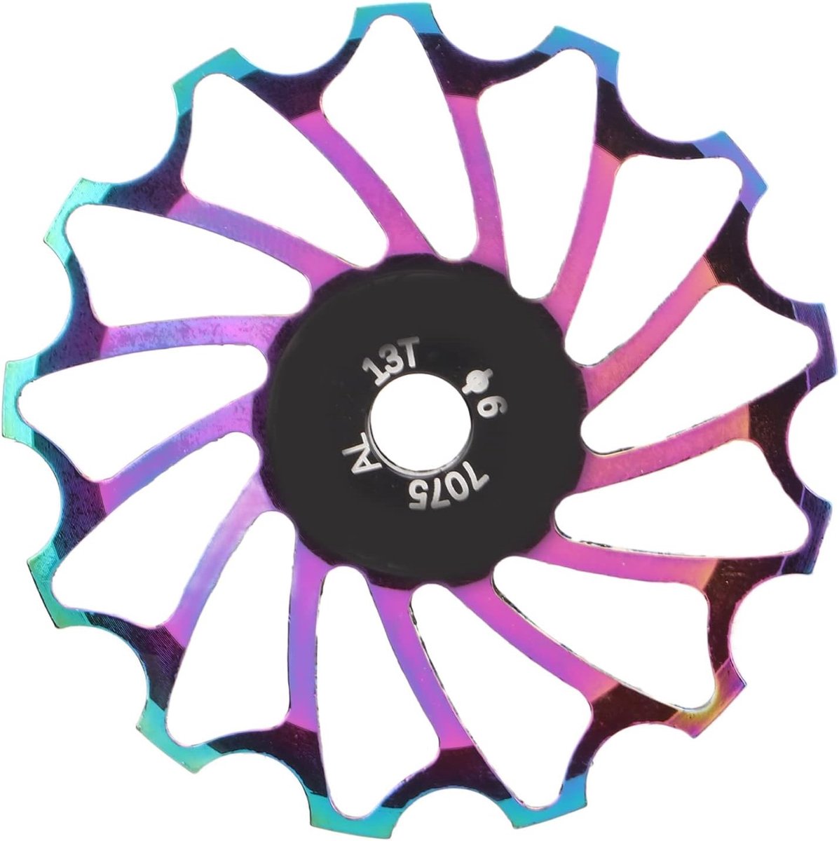 SnelShoppen - Achterderailleur Pulley 13T Aluminium Keramische Lager Gidswiel voor 8, 9, 10, 11 Versnellingen Fietsaccessoires