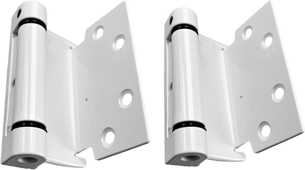 Set van 2 Stukken Zware PVC Deurhengsels, Kunststof Raamhengsels en Renovatie Tape voor Insectenwerende Deuren en Raamonderdelen