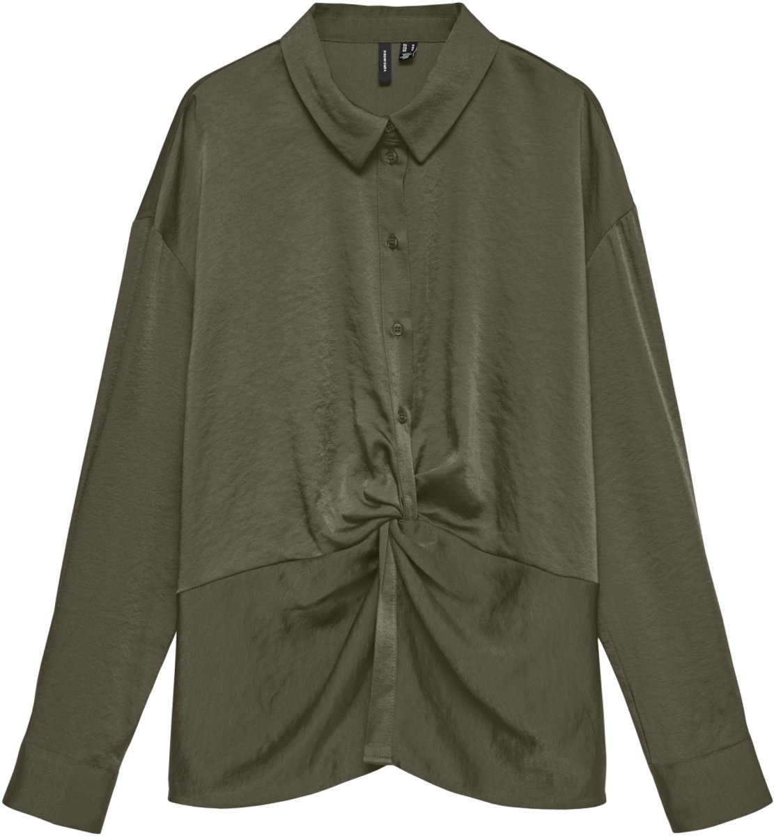 Vero Moda Blouse Vmamaya L/s Knot Detail Shirt Wvn 10351168 Kalamata Dames Maat - M