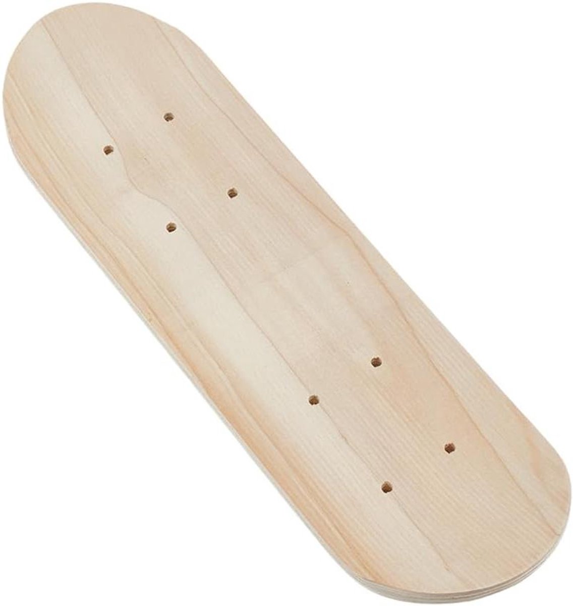 Blanco Skateboard Deck Houten Skate Deck DIY Kunst Project Natuurlijke Houtnerf 43 x 126 cm