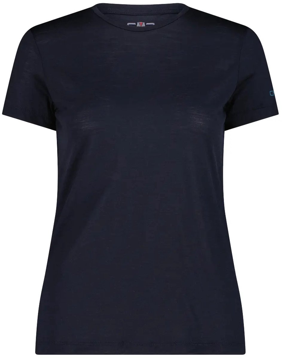 Merinowol T-shirt vrouwen CMP Performance Bblue/space
