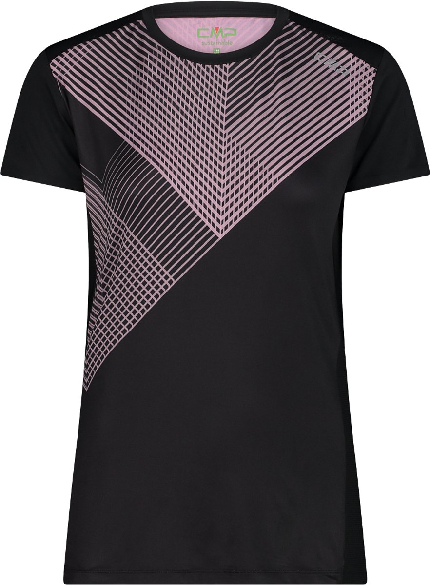 Dames-T-shirt met ronde hals CMP Zwart