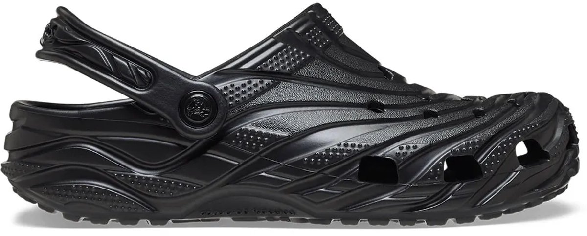 Crocs Classic Erosion Klompen Zwart EU 45-46