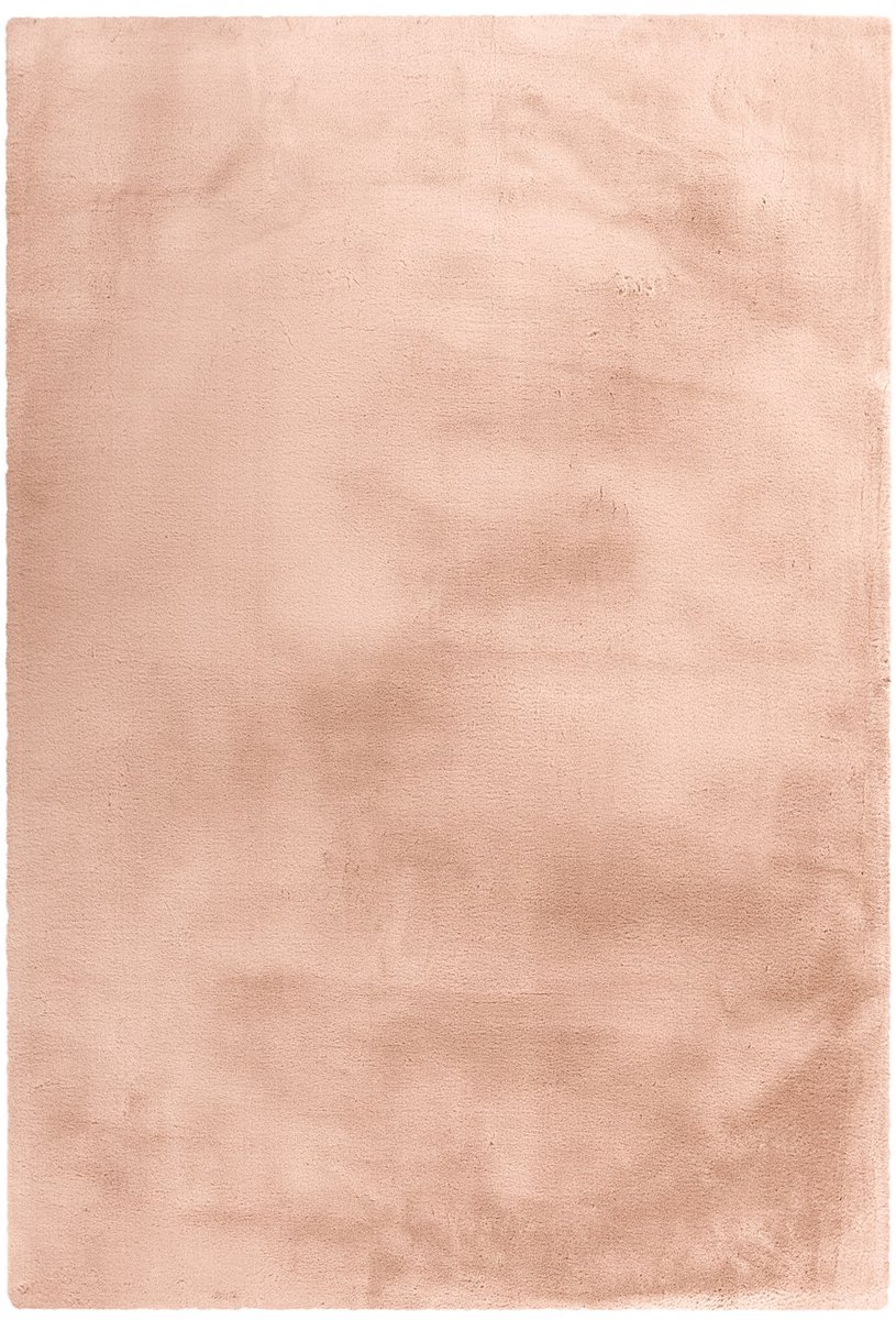 Padiro hoogpolig vloerkleed 200 x 290 cm - crème - modern effen design - geschikt voor vloerverwarming - van polyester