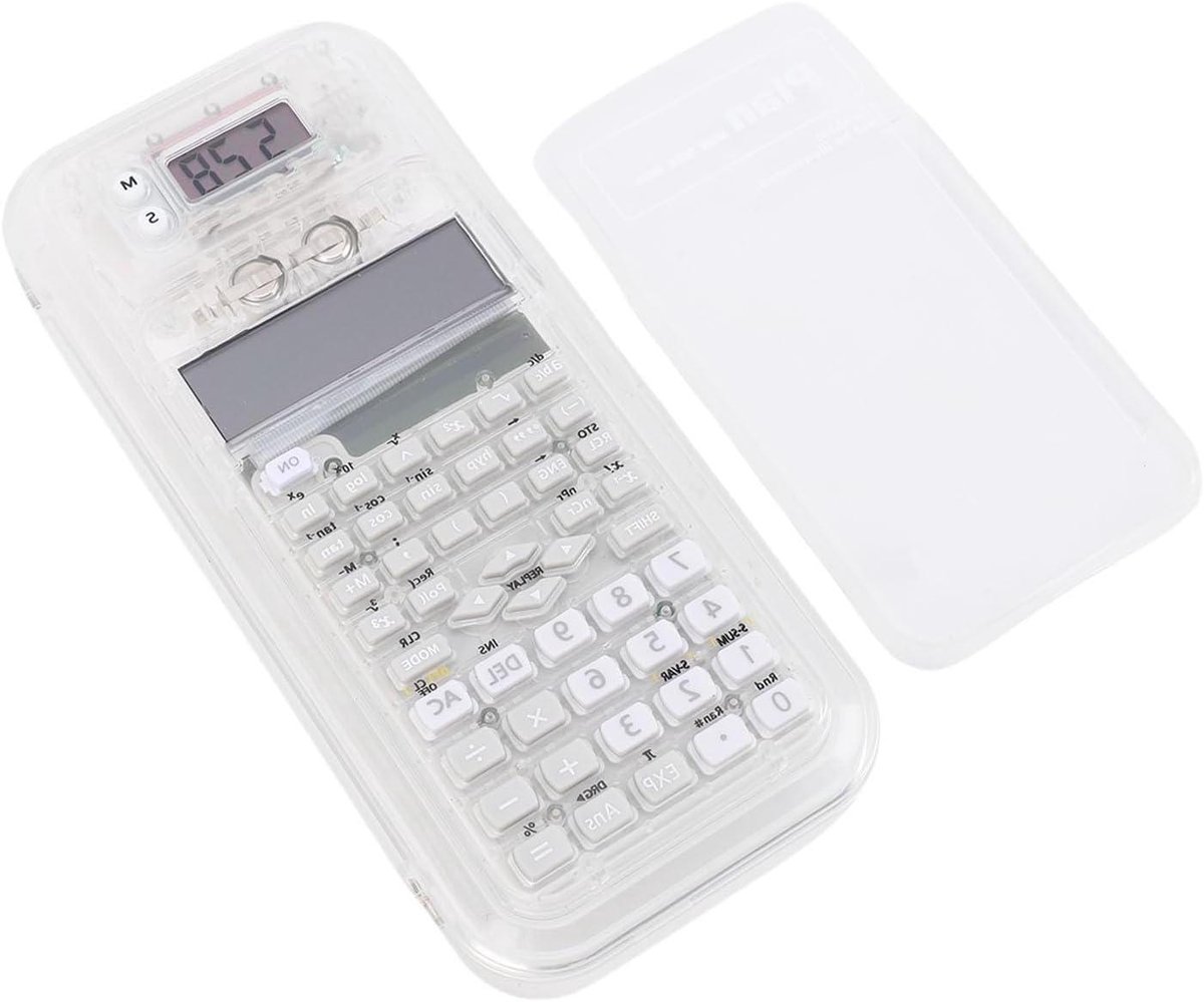 Wetenschappelijke Rekenmachine - Rekenmachine Etui - Studeren en Werken - 240 Functies - 21 x 10 x 4 cm - Wit