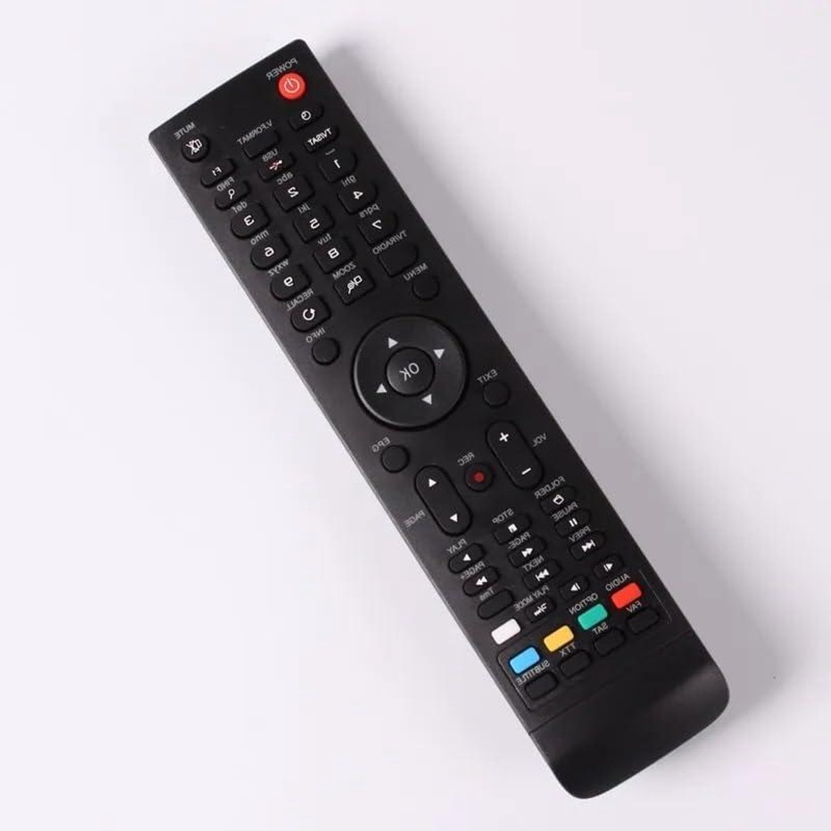 Afstandsbediening - Reserve Bediening - Televisie Bediening - Direct Te Gebruiken - 1x1x1 cm - Zwart
