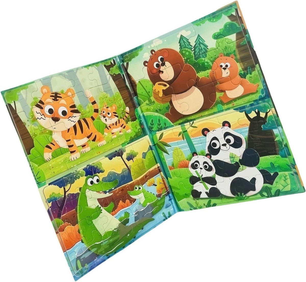 Magnetisch Boek Kinderen - Educatief Speelgoed - Reisactiviteiten - Verbeterde Veiligheid - 287 x 217 x 11 cm - Niet gespecificeerd
