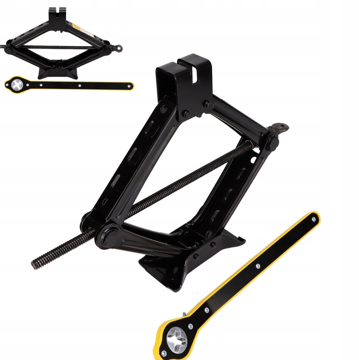 Merkloze Schaarheftafel 1,5 ton met Kruk - Compact en Krachtig