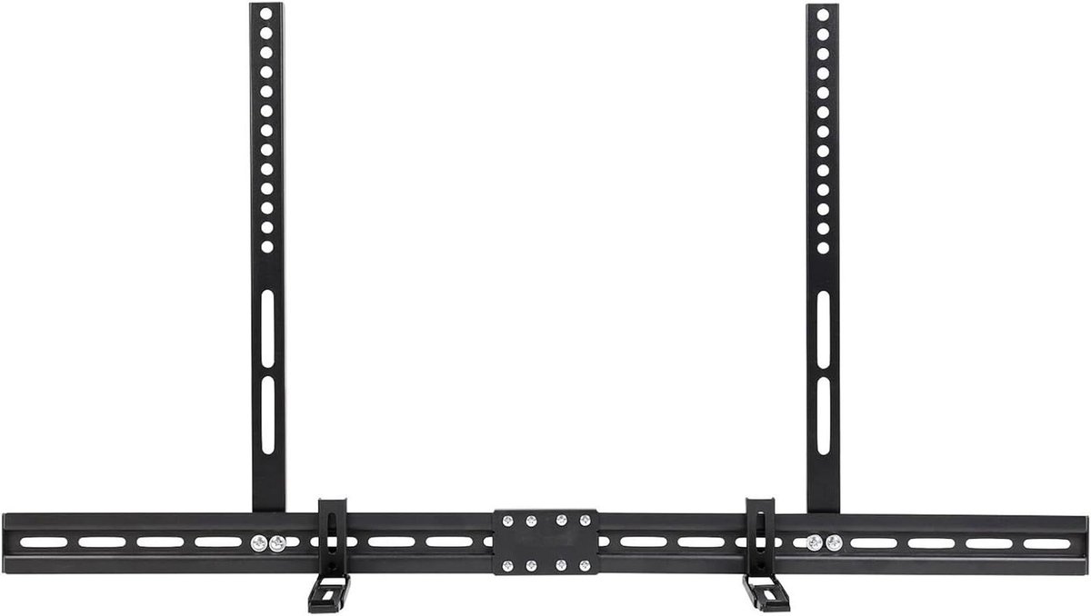 Soundbar Beugels - TV Mount - TV Geluid Verbeteren - Universele Montage - Tot 700x400mm - Zwart
