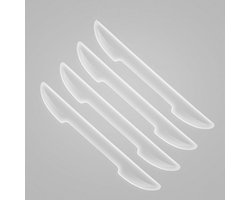 carmdering -Transparante Deurbeschermers Auto 15 × 1,8 cm - Deurkantbescherming tegen Stoten en Krassen - Hittebestendig - Zelfklevend - Onzichtbare Bescherming - 4 Stuks