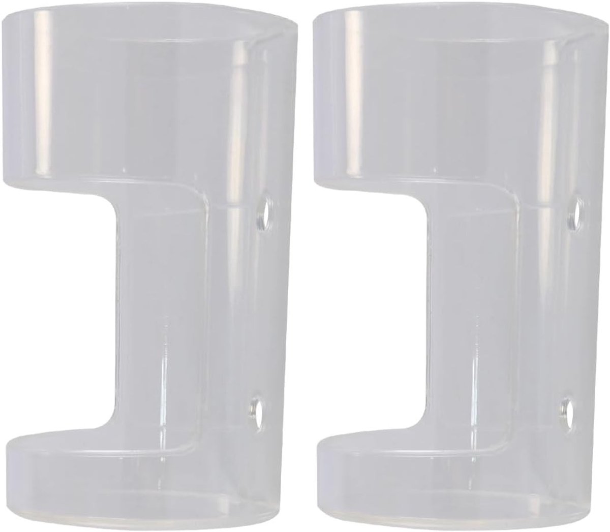 2 Stuks Visvoederstation, Cilindervormige Visvoerdispenser, Transparante Voedertube met Zuignap, Perfect voor Vakanties en Aquaria, Gemakkelijk te Gebruiken en Onderhouden