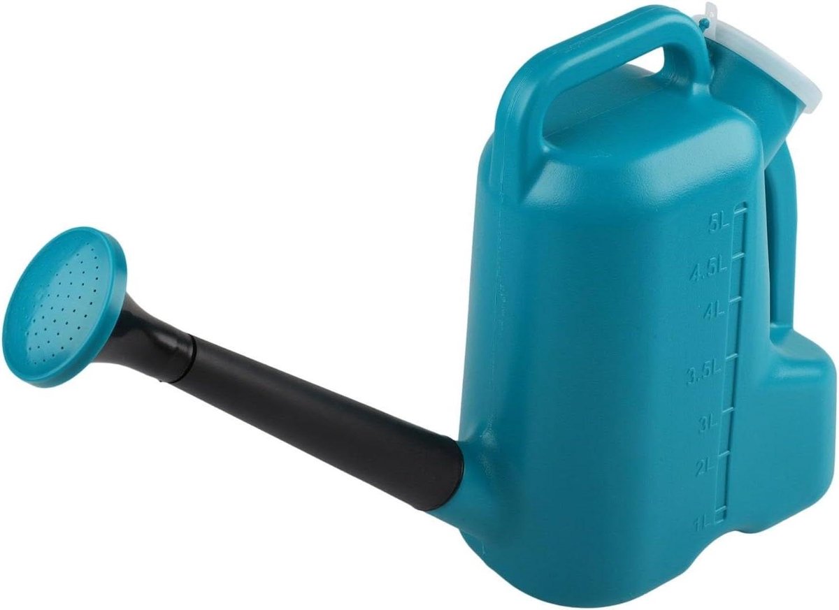 Gieterset met Lange Uitloop - Plantenwaterer Binnen Buiten - Planten Water Geven - Drie Stroom Modus - 5L Capaciteit - Blauw