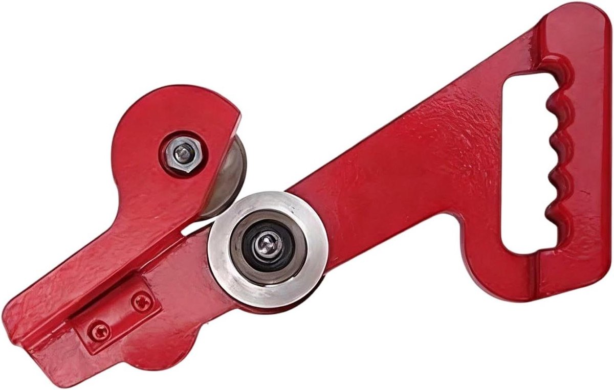 Platenscharen Metaal - Metaalsnijder Dakbedekking - Metaal Bewerken - Dubbel Wiel - 30 cm - Rood