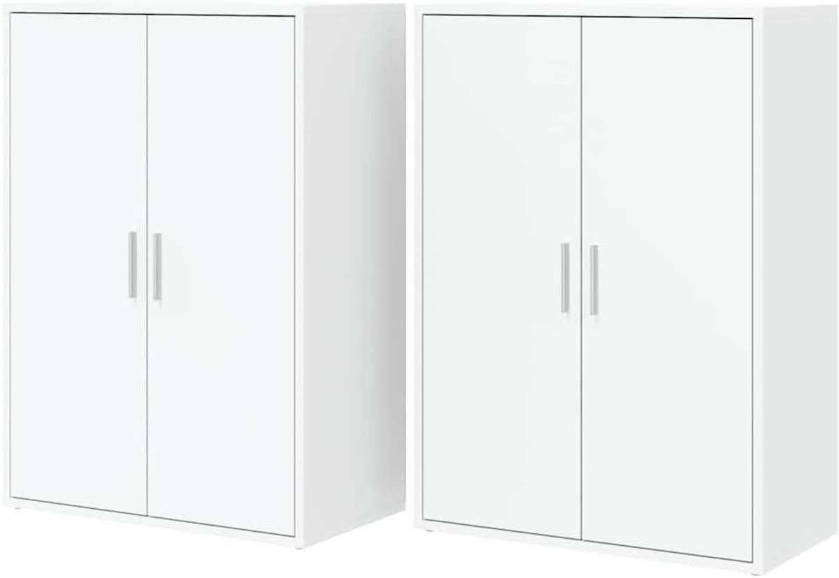 Dressoirs - Kastjes - Opbergen - Trendy Praktisch Design - 60x31x84 cm - Wit