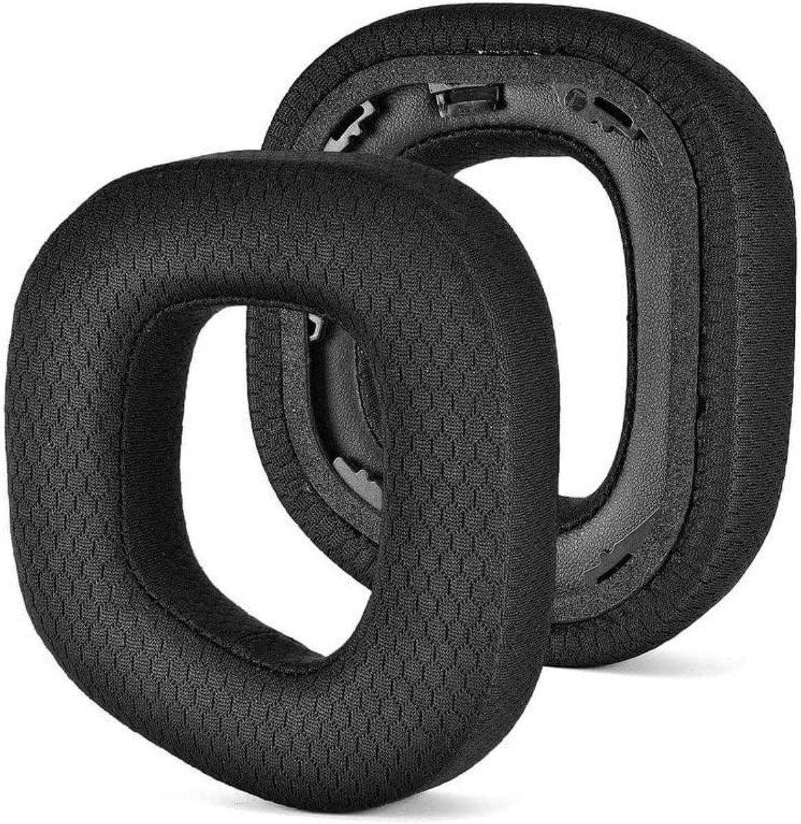 Koptelefoon Oorkussens - Oorschelpen Vervangen - Comfort Verhogend - Ademend Memory Foam - 1 Paar - Zwart