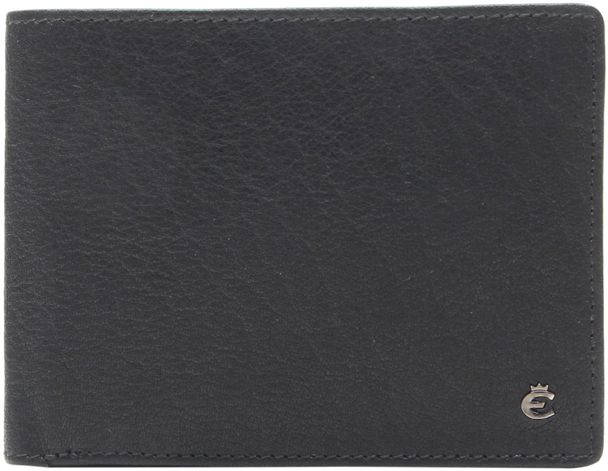 Esquire portemonnee Buffalo 85 Wallet Black zwart