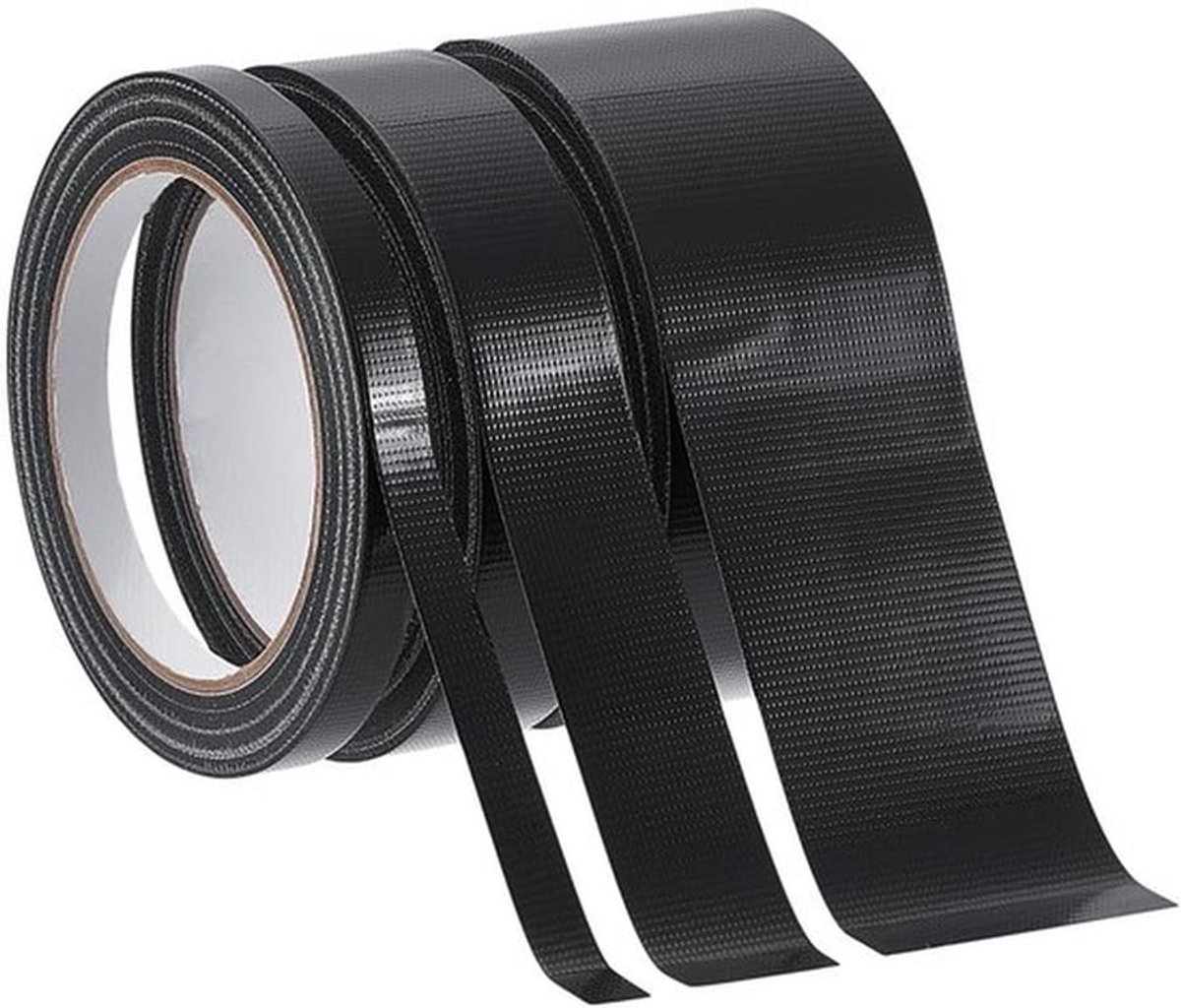 Boekbindtape - 5 Rollen - 10 mm/25 mm/50 mm Breed - Polyethyleen - 20 m/Rol - Voor Boekrestauratie - Reparatietape