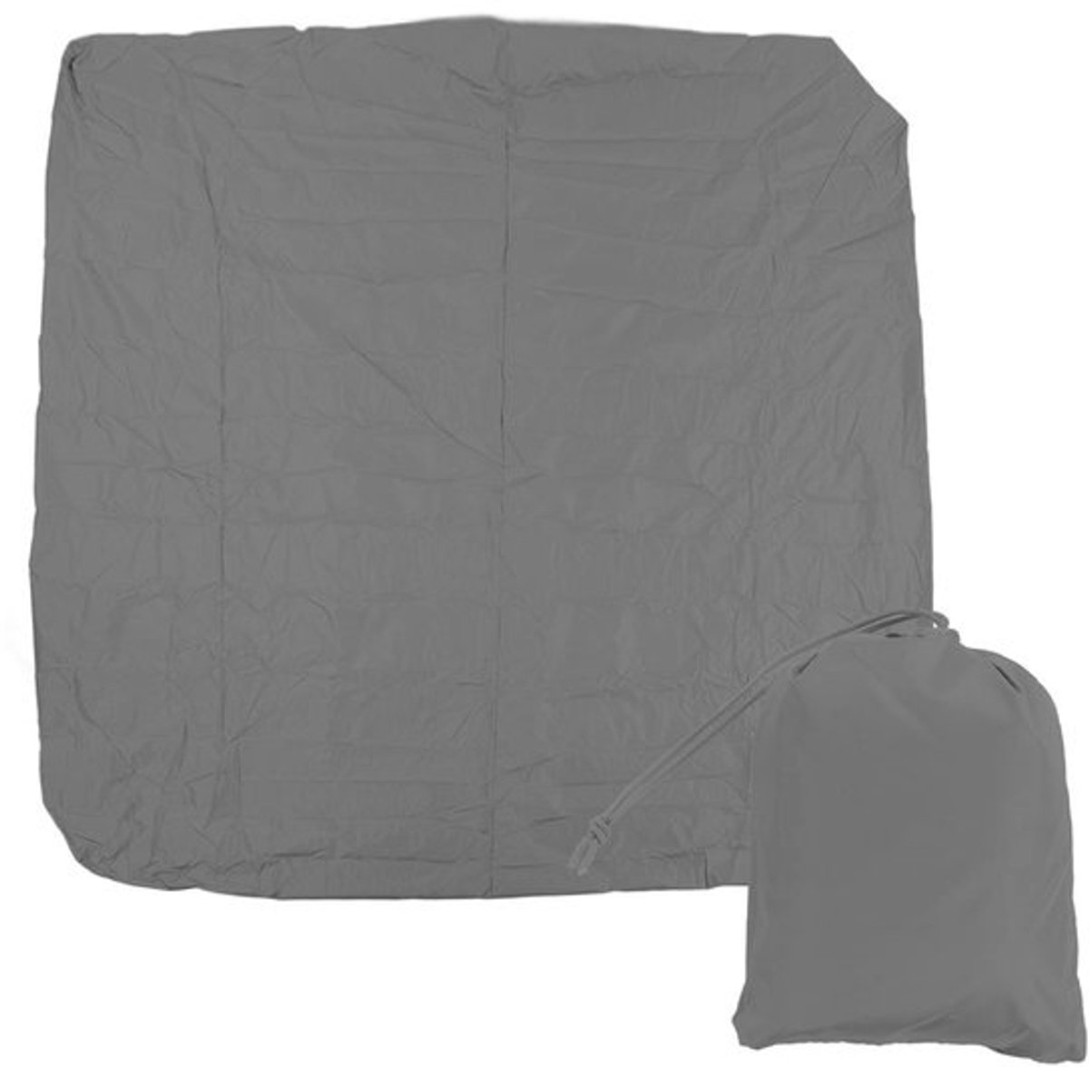 Spa-deken Waterdicht - Vierkante Hoes - Polyester - Weerbestendig - Opvouwbaar - Bescherming tegen Sneeuw en Stof (231 x 231 x 30 cm) - Badkuipdeksel
