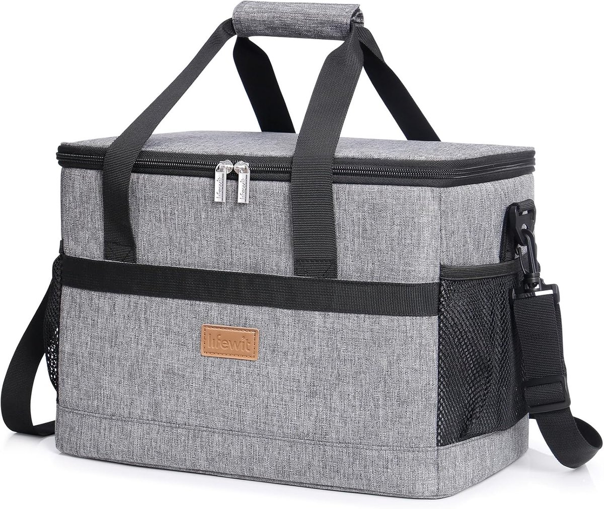 Koeltas 20 liter waterdichte koelbox tas geïsoleerd draagbaar met schouderband voor camping picknick strand en reizen
