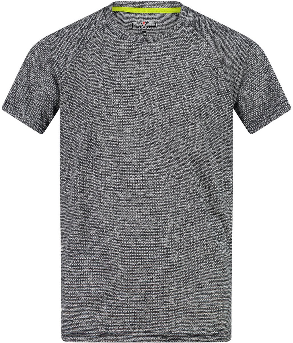T-shirt van jersey voor kinderen CMP Zwartblauw