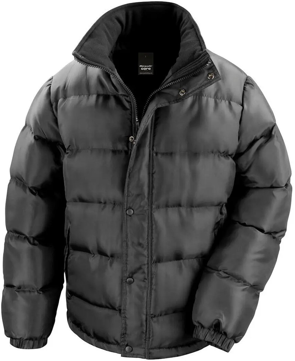 Result Nova Lux Padded Jacket RT222 - Black - XL