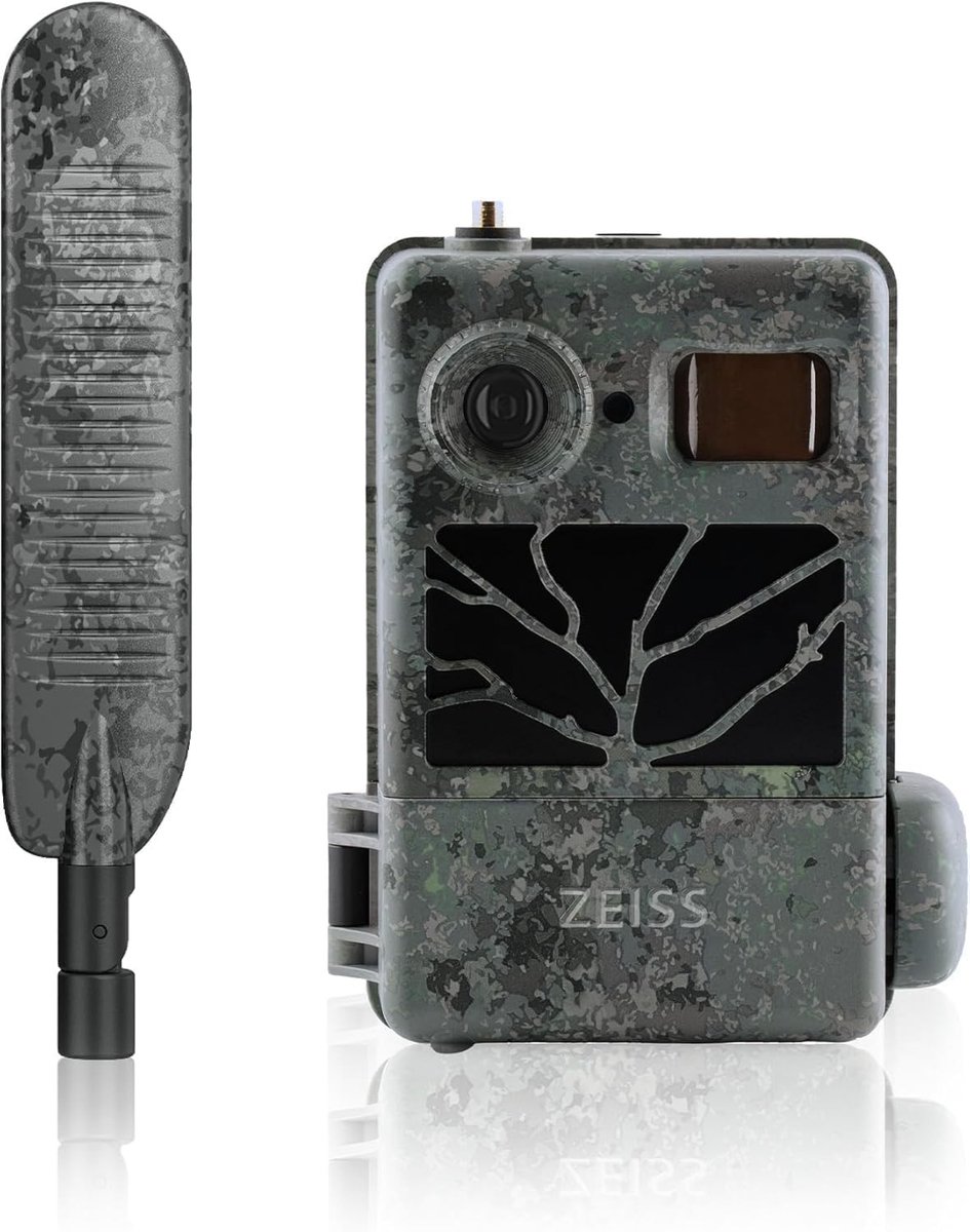 Wildcamera - Zwart - 12MP HD1080 - 4G LTE Verbonden Waterdichte Beveiligingscamera met Nachtzicht - Voor Buitenbewaking