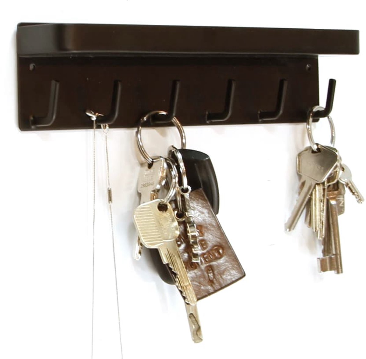 Magnetische Sleutelhouder Zwart - Kamer26