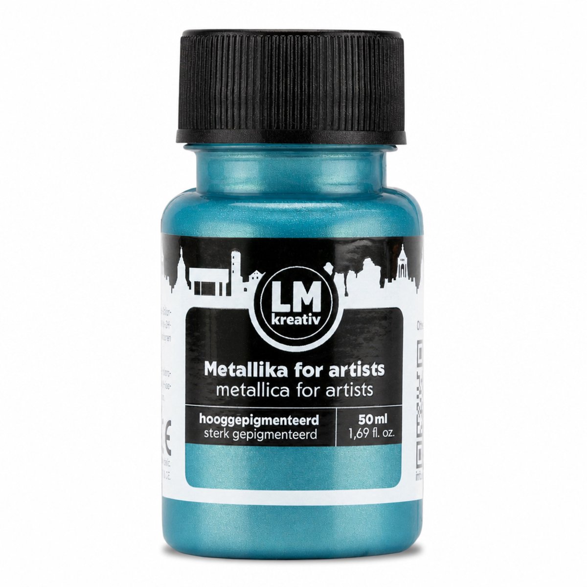 LM-Kreativ Acrylverf - Metallic Look - Lichtvast en Waterbestendig - Op Waterbasis - Turquoise - 50 ml