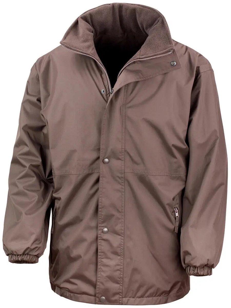 Result Reversible Stormdri 4000 Jacket RT160A - Brown/Brown - XL