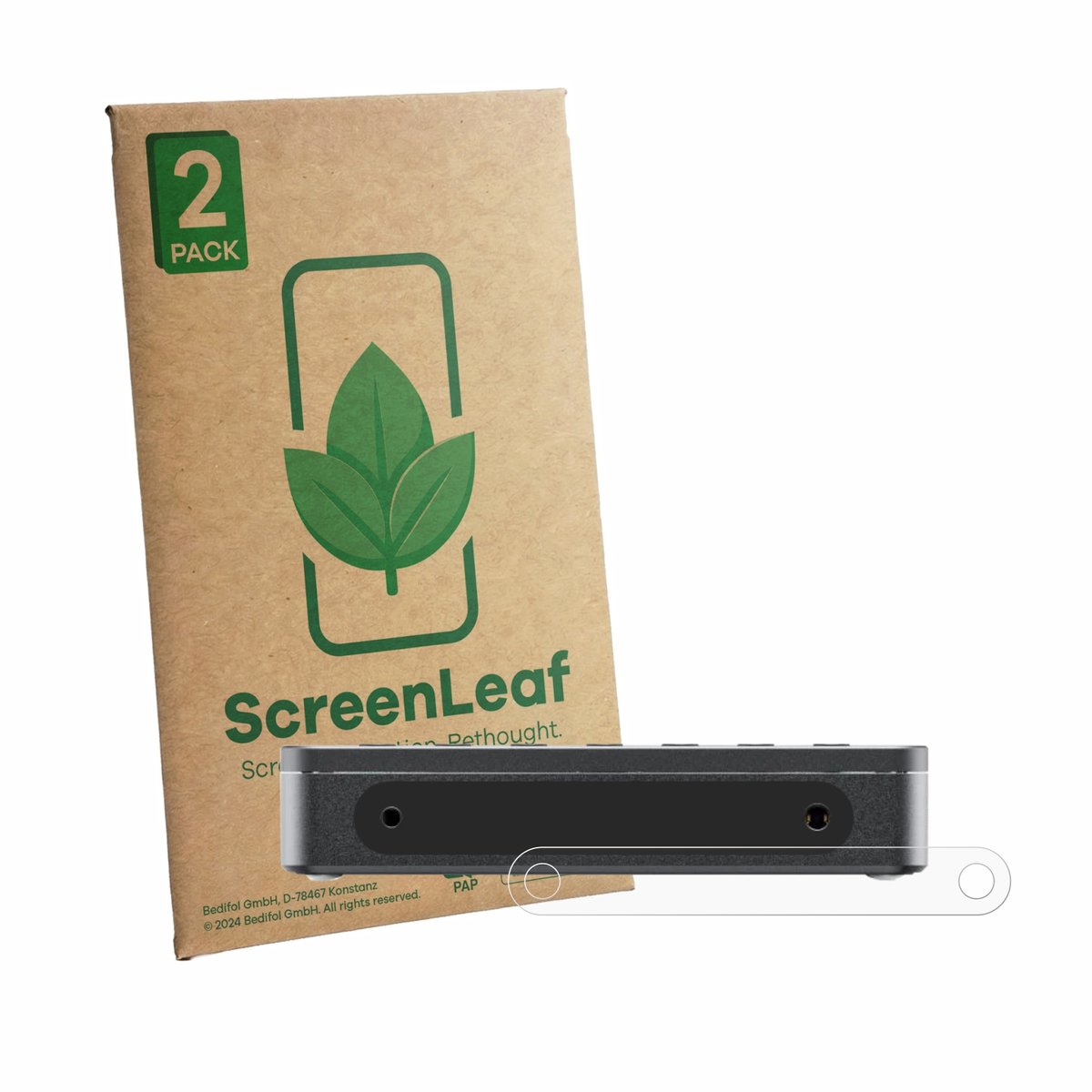 2 Stuks Screenprotector voor FiiO DM13 BT - Hoogwaardige Beschermfolie transparant