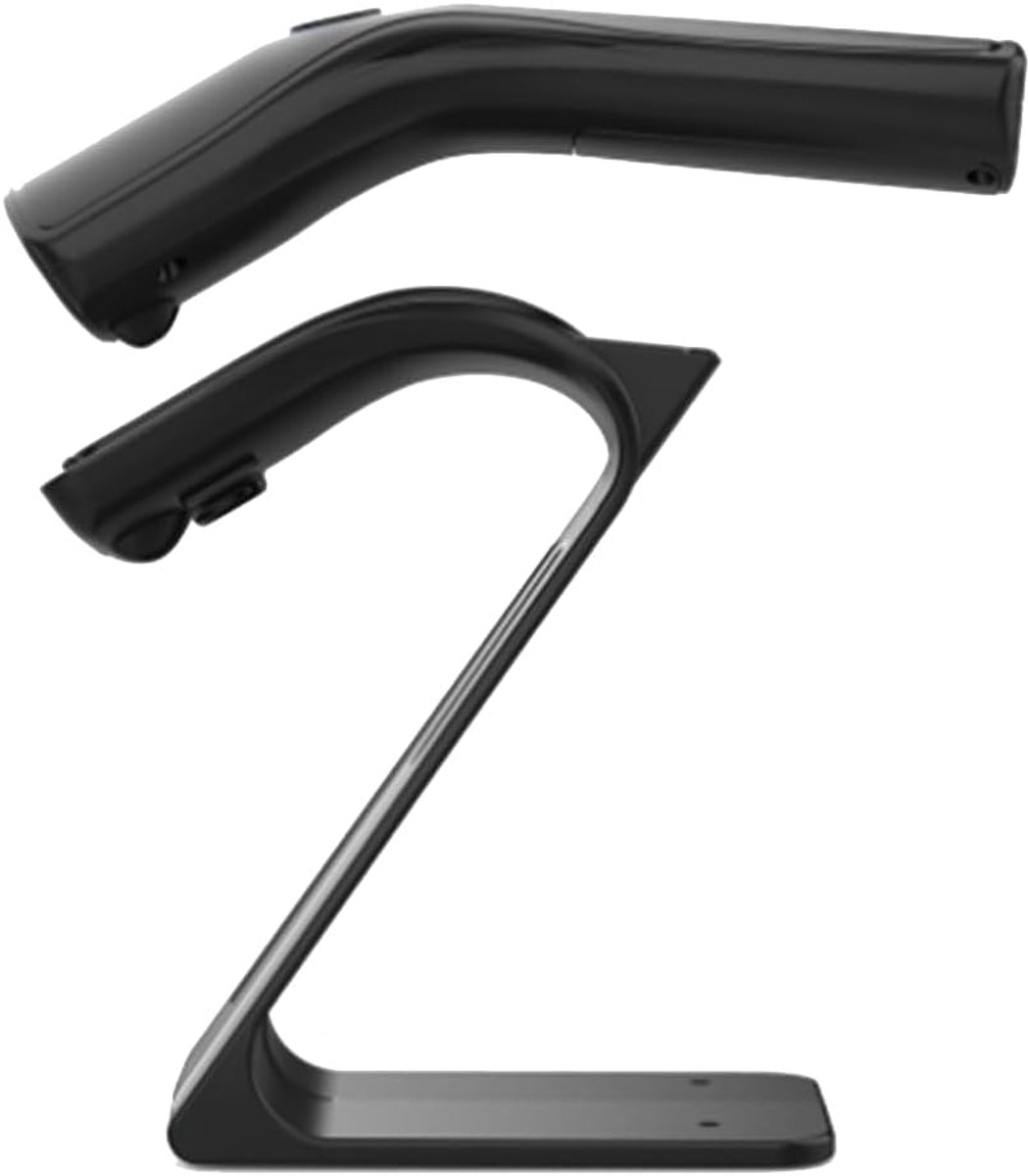 Barcode Scanner - QR Code Lezer - Automatisch Scannen - Draadloze Verbinding - 30 Meter Bereik - Zwart