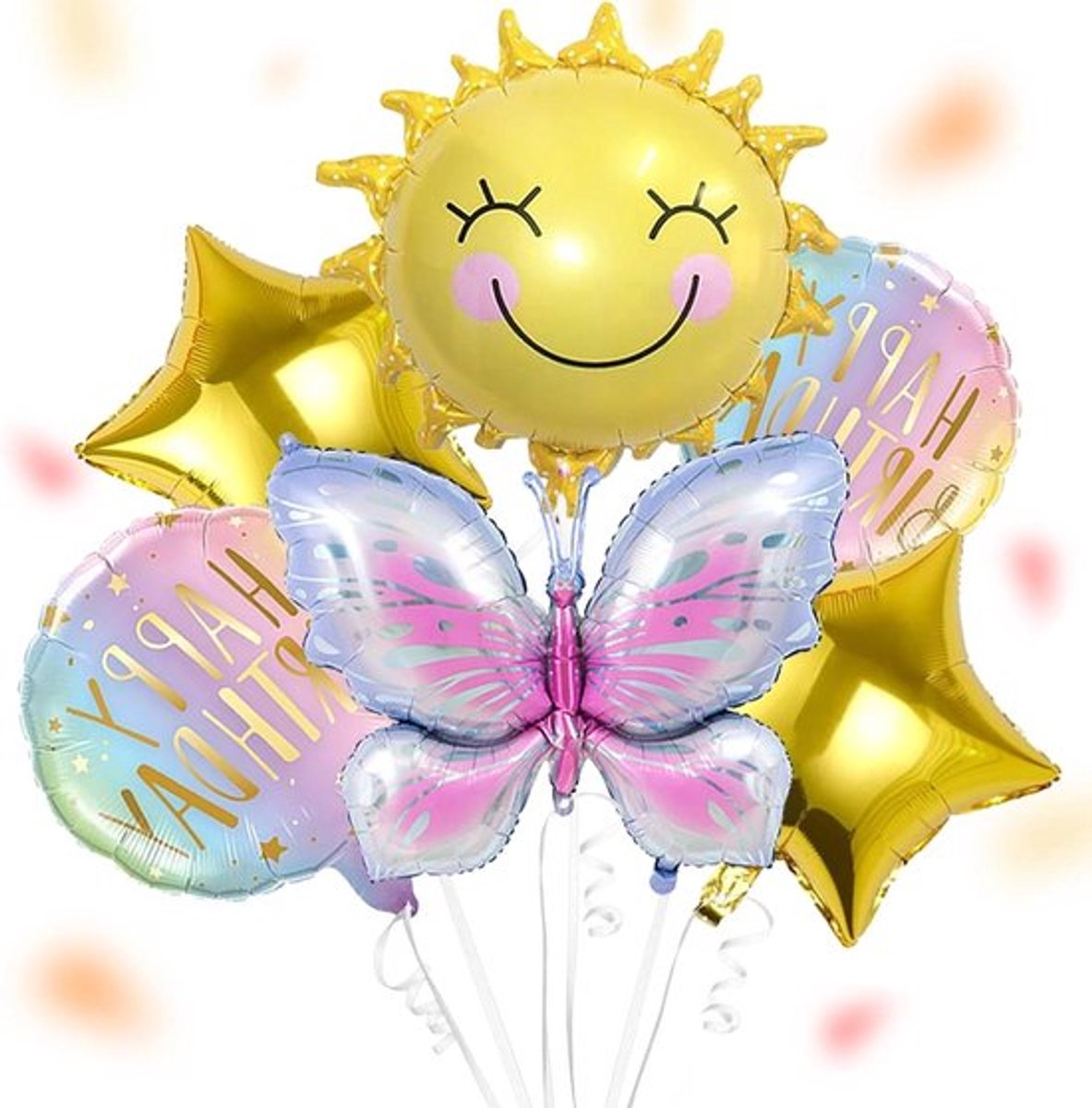 Vlinder ballonnen Allecto Plus voor feesten