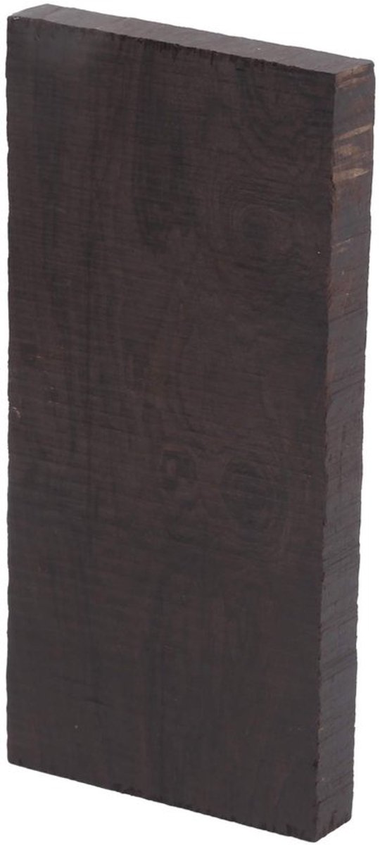 Solidchoice - Dailygoody - Zwart Ebbenhout Timmerhout - DIY Handwerk - Gepolijst
