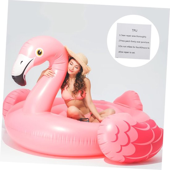 Reparatiefolie Set - Waterdichte Plakkers - Opblaasbaar Repareren - Zelfklevend Rubber - 40 Vellen - Transparant — afbeelding 2