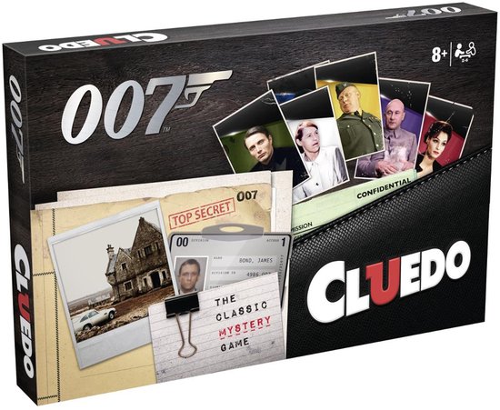 Cluedo James Bond Board Game English Version