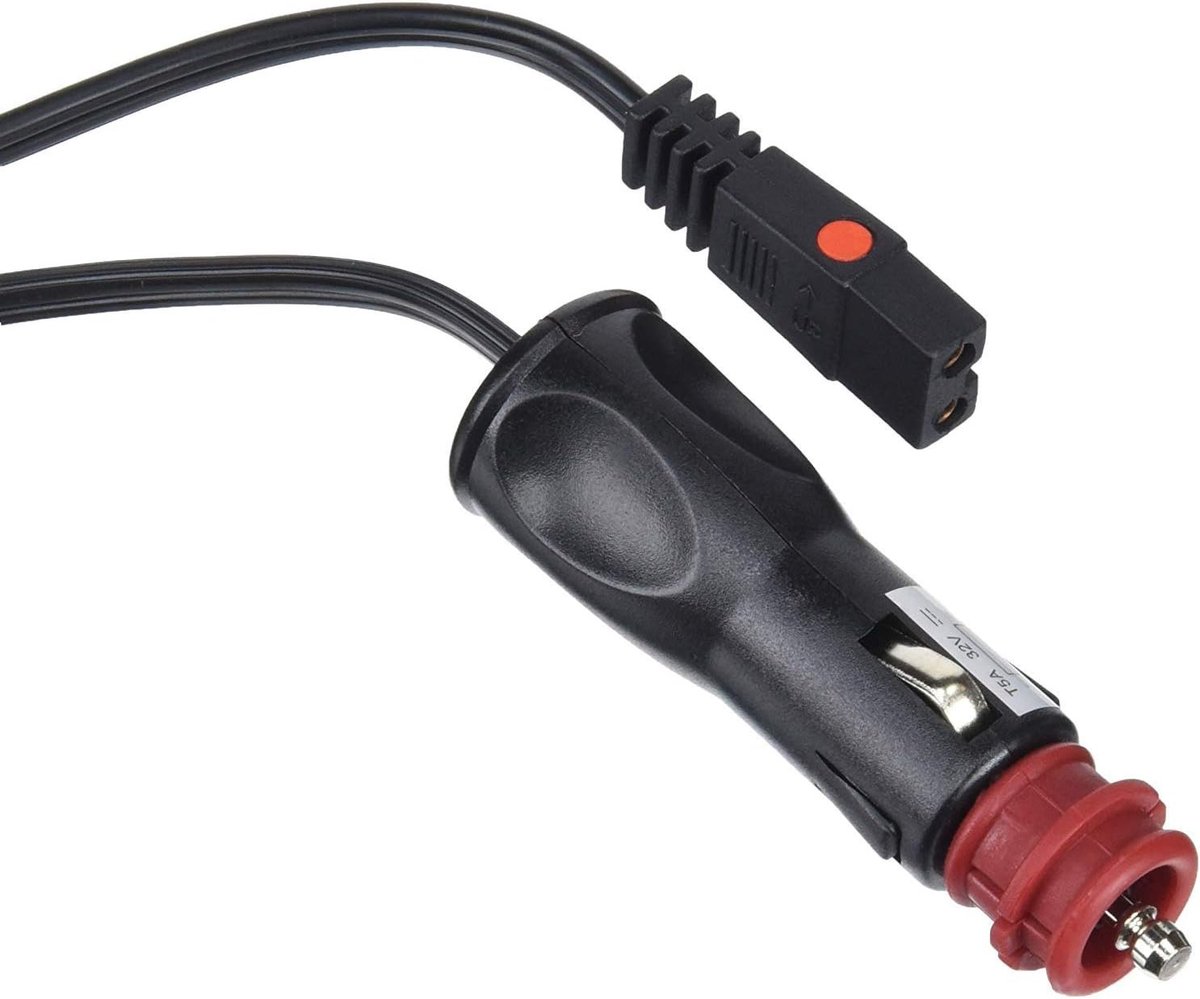 Vervangende Kabel voor Thermo-elektrische Koeler - 12 V - Aansluiting voor Sigarettenaansteker - Geschikt voor Diverse Merken