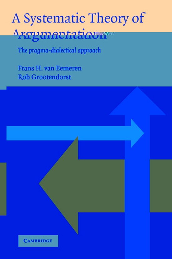 Systematic Theory Of Argumentation - cover