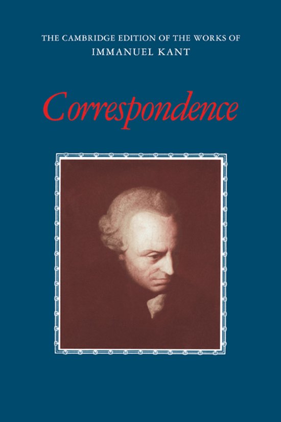 The Cambridge Edition of the Works of Immanuel Kant- Corresp ... - cover