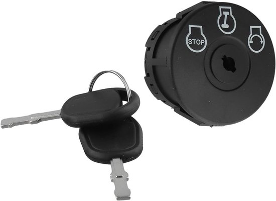 Schakelmechanisme Rijmaaier - Contactslot - Starten Stoppen - Inclusief Sleutel - 8 x 6 x 6 cm - Zilver — afbeelding 5