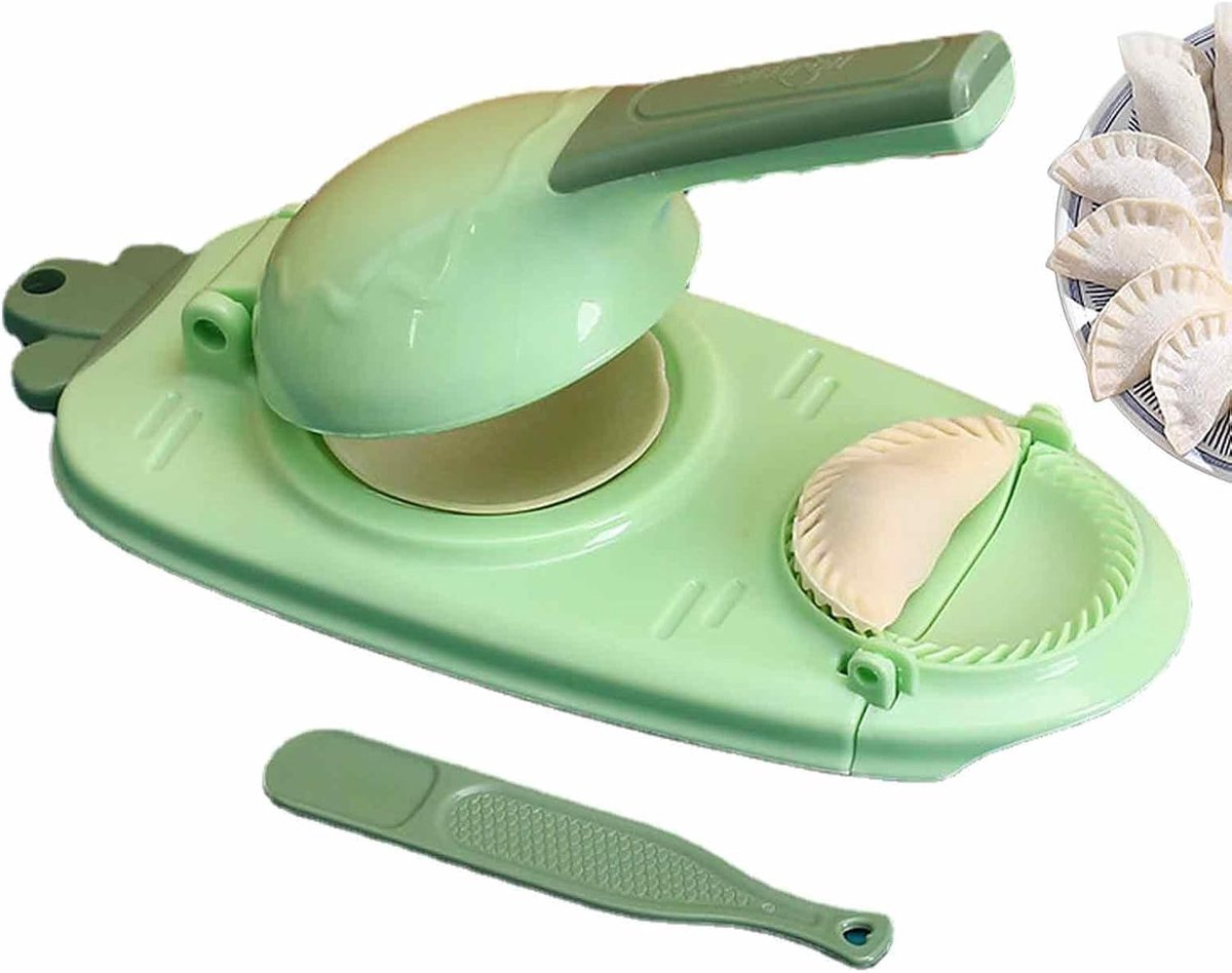 Empanada Maker - Deegvorm Pers - Snelle Snacks Maken - Stevig PP Materiaal - 27.5 cm Lengte - Oranje