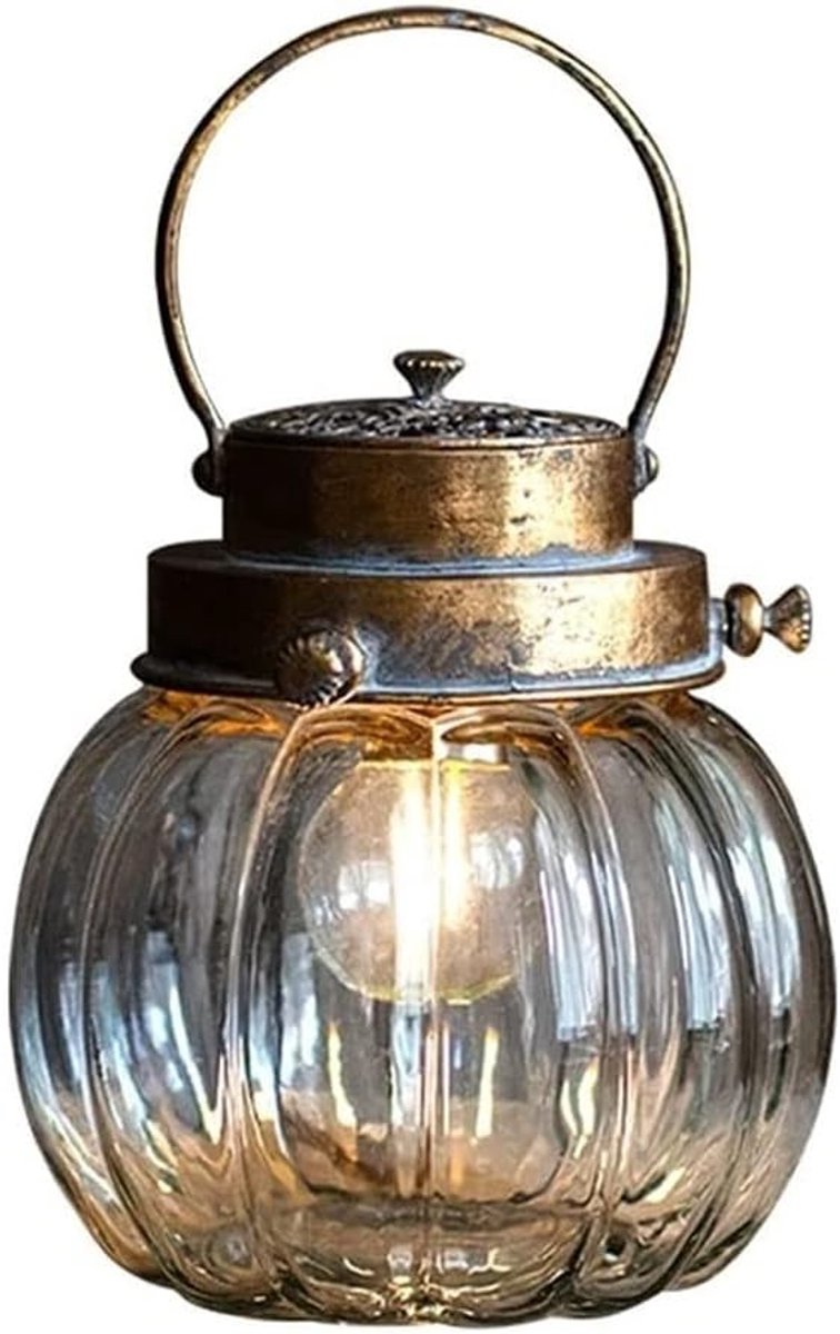 Kandelaar Kaarshouder - Fles Lantaarn - Sfeerverlichting Thuis - Nostalgisch Design - 1 Eenheid - Niet gespecificeerd