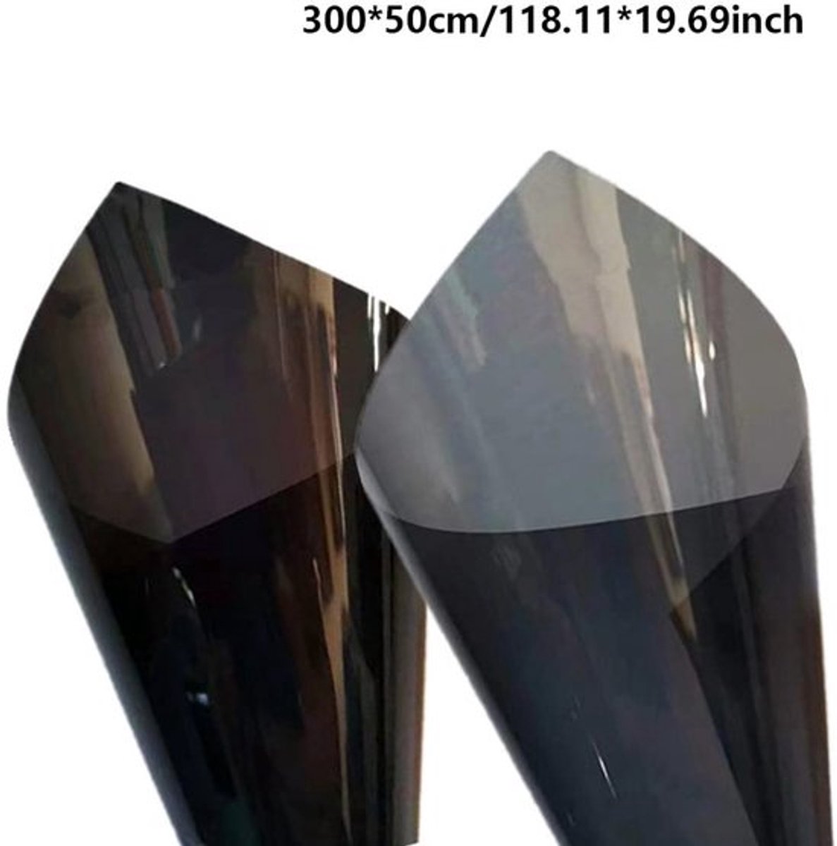 Vt products - Universele Venster Tint Film - Zonnebescherming - Zwart - UV