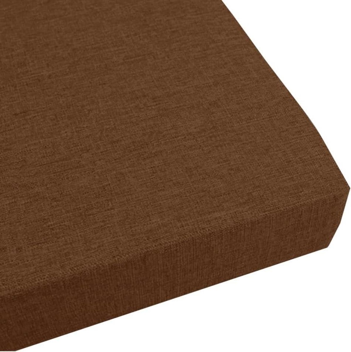 Bankkussen Dik - Zitkussen Bank - Buiten Meubels - Antislip Onderkant - 18x65 cm - Donkerbruin