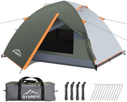 SnelShoppen - Campingtent voor 2 Personen, Waterdicht, Wi...