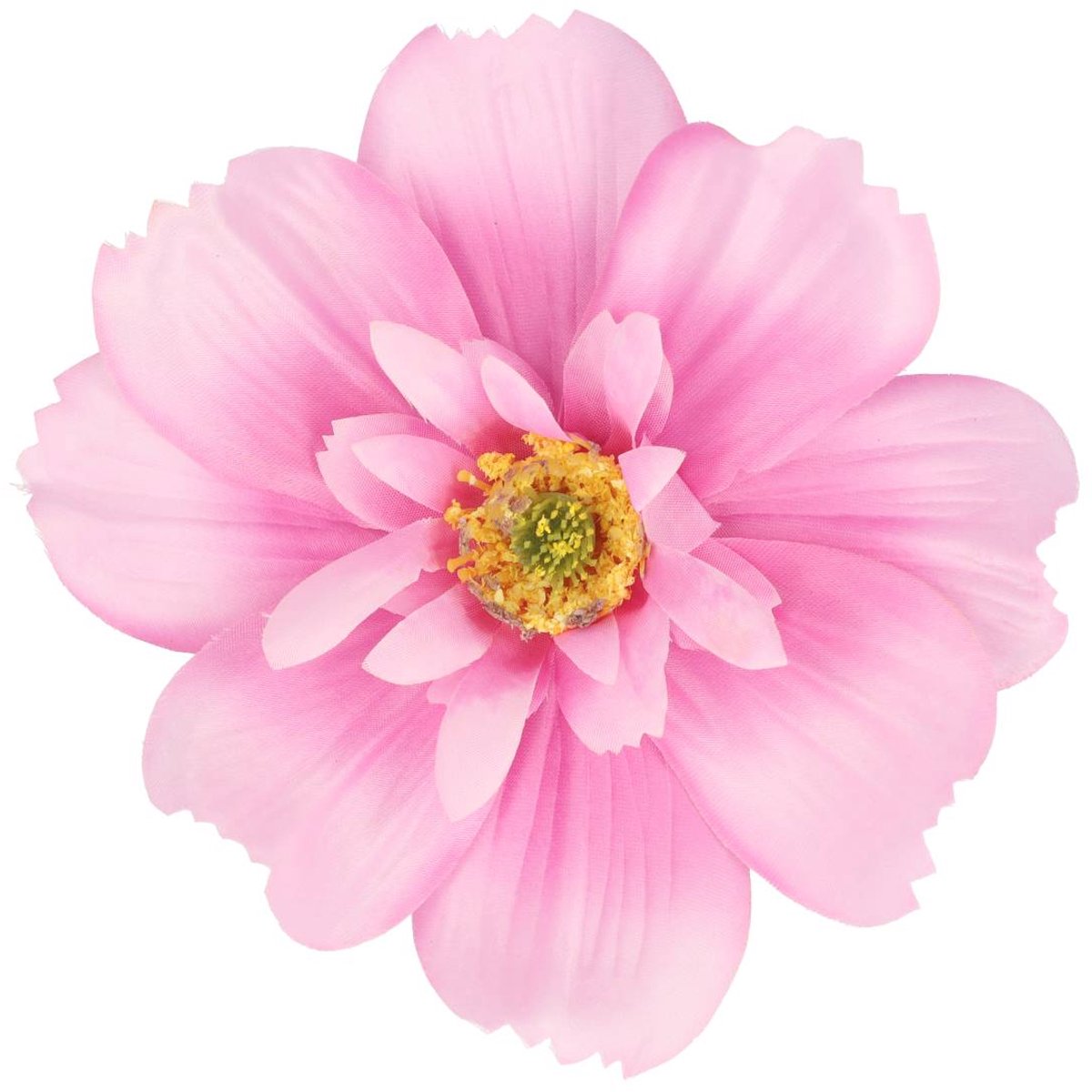 Haarsoires Haarspeld Duckklem 12cm – Haarbloem - Roze - Sterke Haarclip voor Styling & Dagelijks Gebruik - Hair Clip - Decoratieve Haaraccessoire
