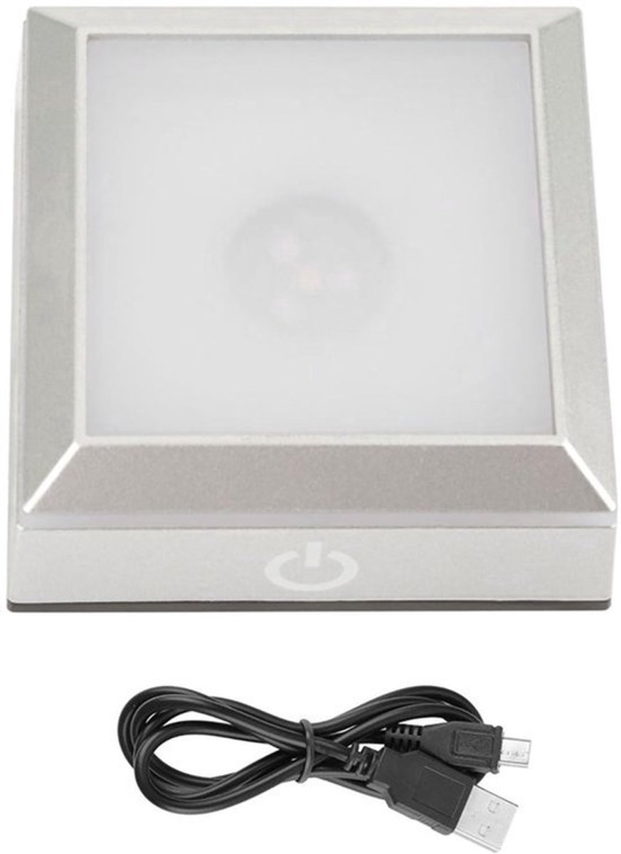 Rotatable LED Glasstand - 4 Types - Rectangular - Voor Thuisdecoratie